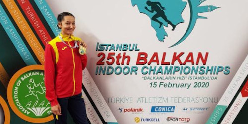 Cristina Bălan, campioană balcanică la 800 m, Istanbul 2020